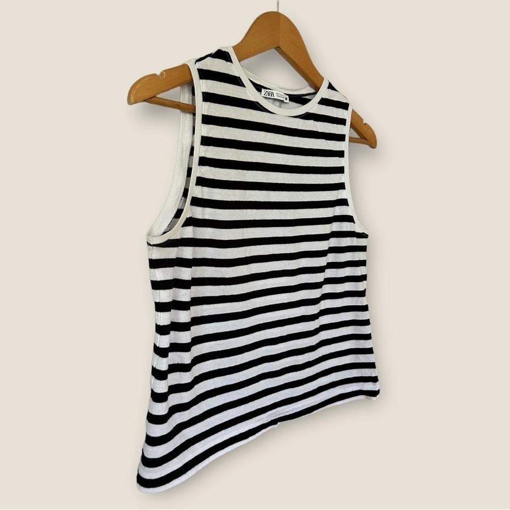 Zara Striped Tank Top - Picture 2 of 7